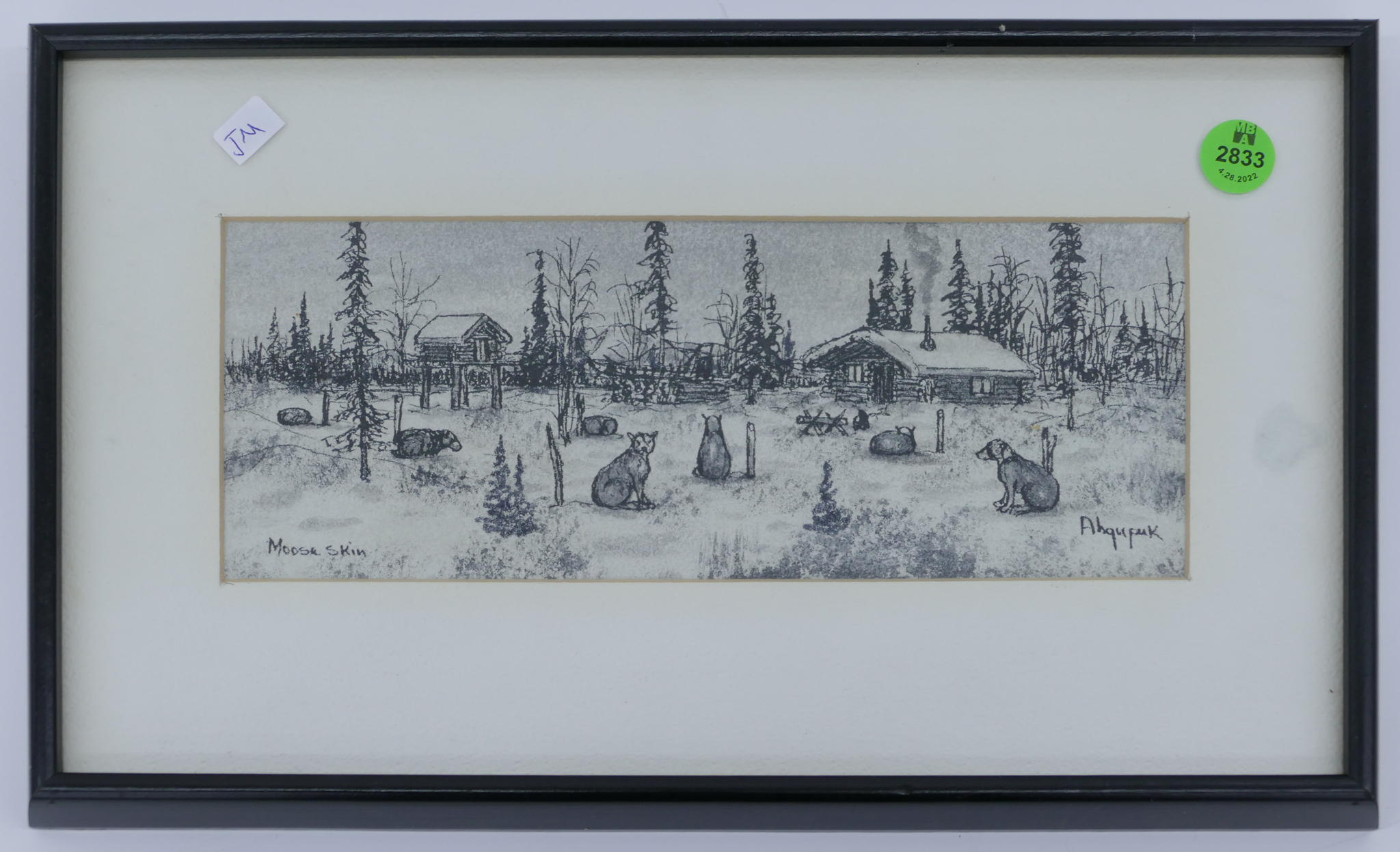 George Ahgupuk Alaskan Camp Ink