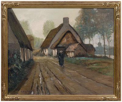 George Ames Aldrich painting