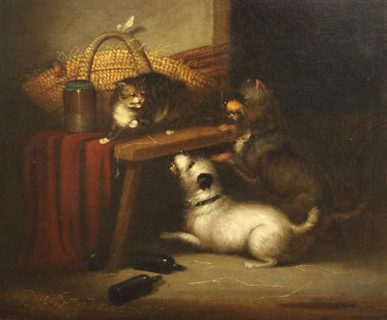 George Armfield (1817-1896) oil