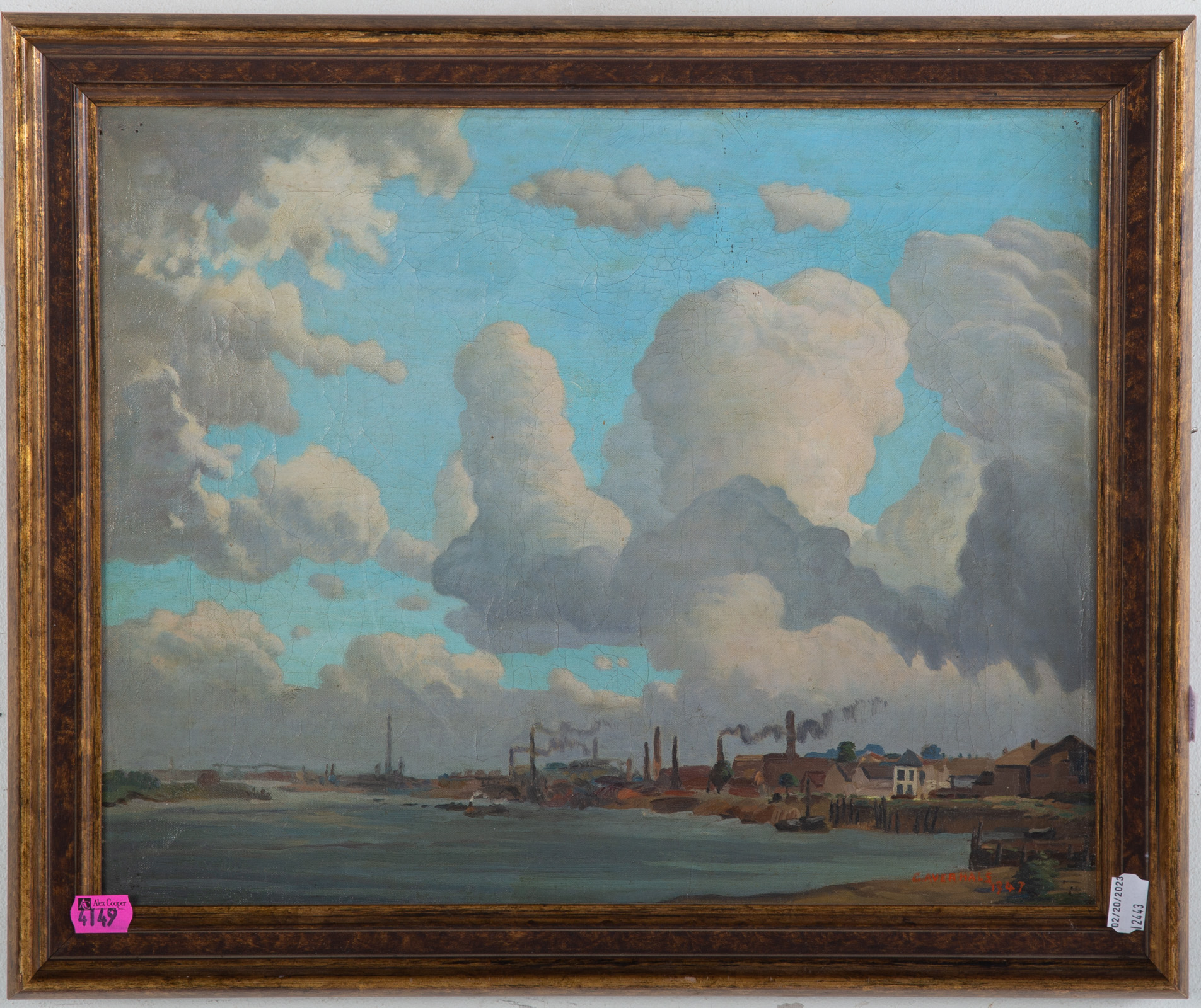 GEORGE AVERHALS. "ESCAUT AT