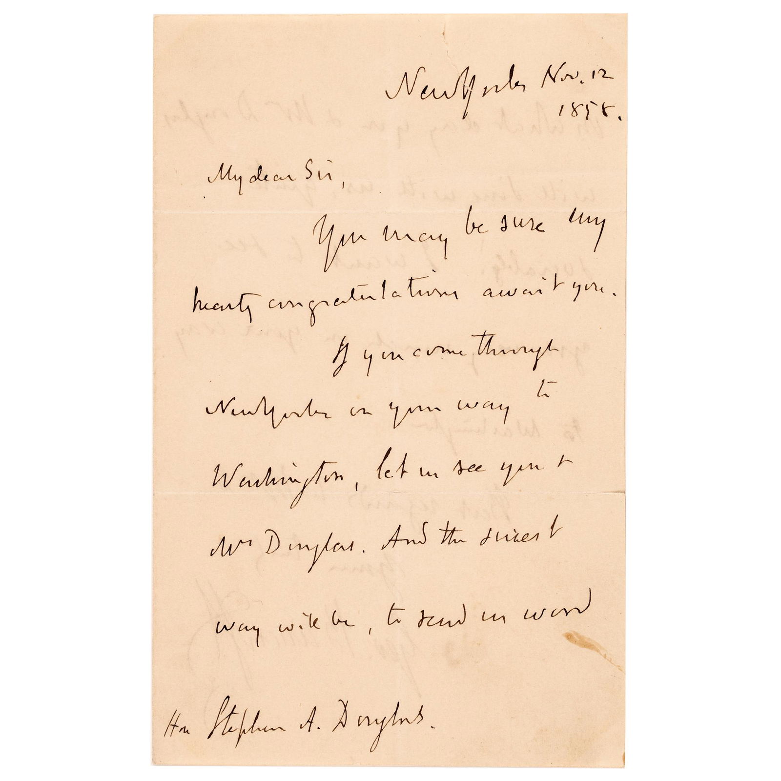 GEORGE BANCROFT + JOSEPHUS DANIELS,