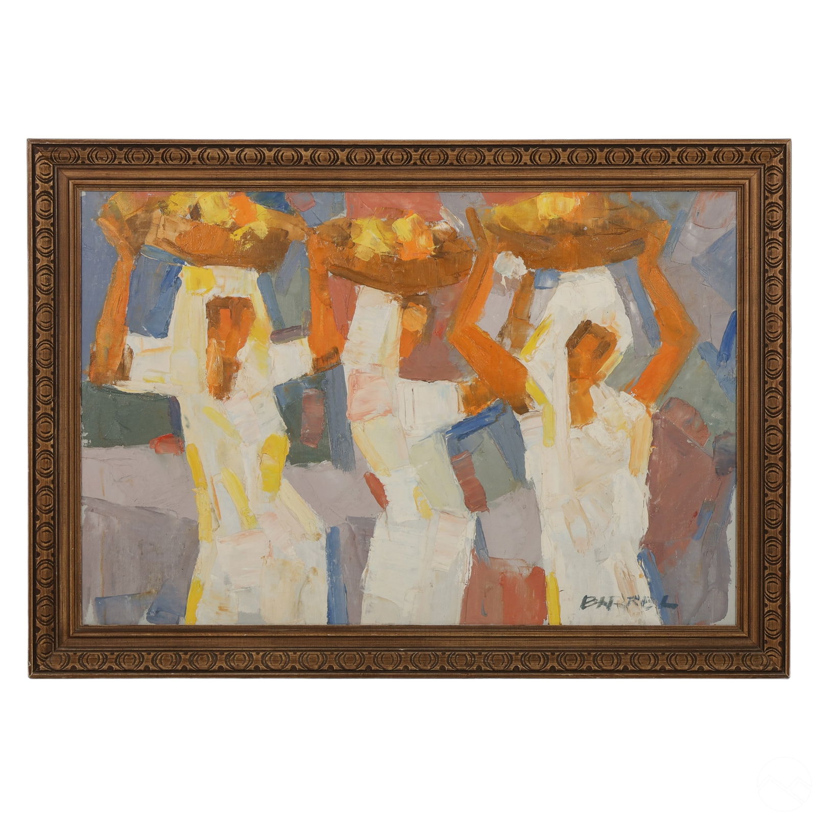 GEORGE BARREL 1923-2006 ABSTRACT