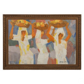 GEORGE BARREL 1923-2006 ABSTRA