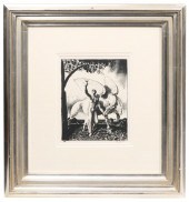 GEORGE BELLOWS LITHO 'HAIL TO