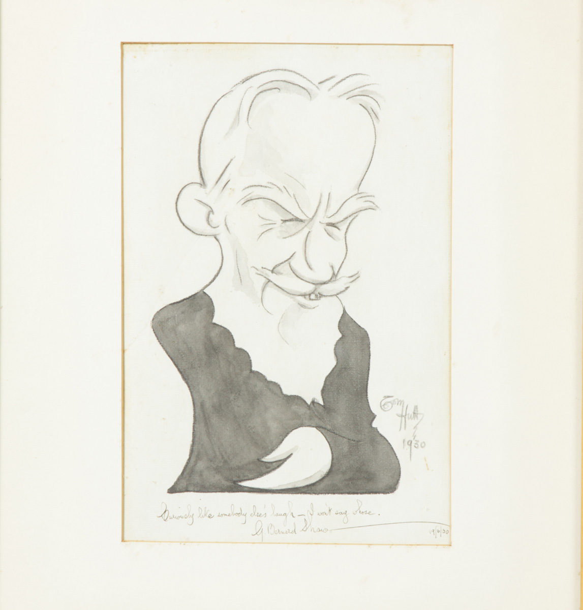 George Bernard Shaw Caricature