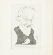 George Bernard Shaw Caricature