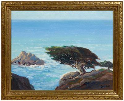 George Bickerstaff painting (George