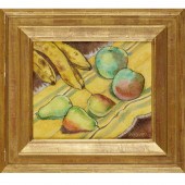 GEORGE BIDDLE, OIL ON CANVAS,