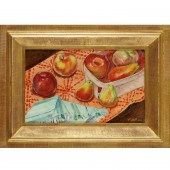 GEORGE BIDDLE, OIL ON CANVAS,
