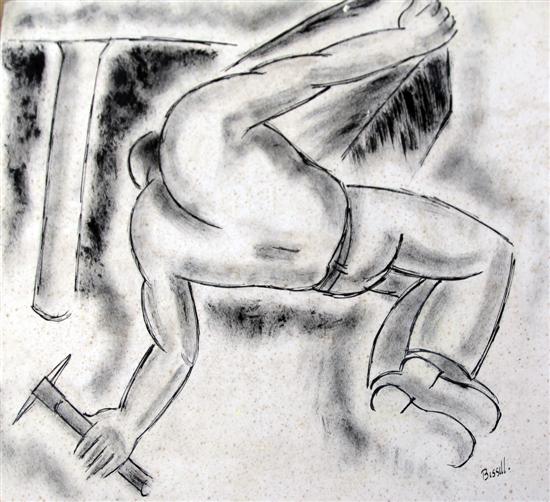 George Bissill (1896-1973) pen