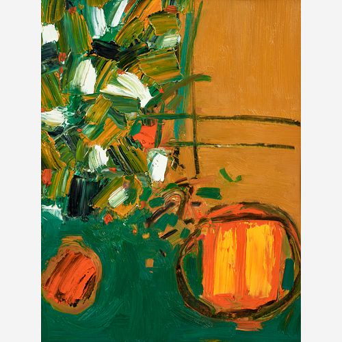 GEORGE BOGART "HERBARIUM" (2001 OIL