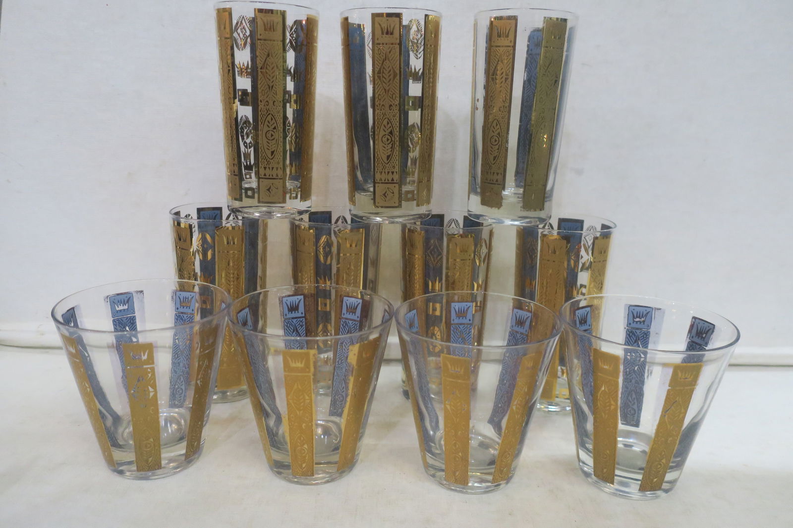GEORGE BRIARD 22 KT GOLD PATTERN
