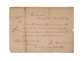GEORGE BRYANT SIGNED PAYMENT D
