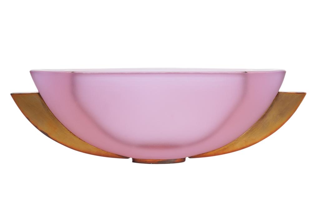 GEORGE BUCQUET AMETHYST GLASS &