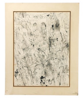 GEORGE BUEHR SIGNED INK DRAWIN