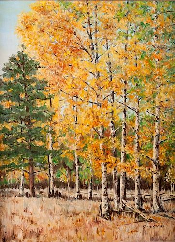 GEORGE C. HIGHT "ASPEN GROVE" OIL