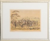 GEORGE CATLIN "ARCHERY OF THE