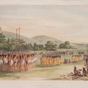 George Catlin Ball-Play Dance