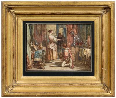 George Cattermole painting