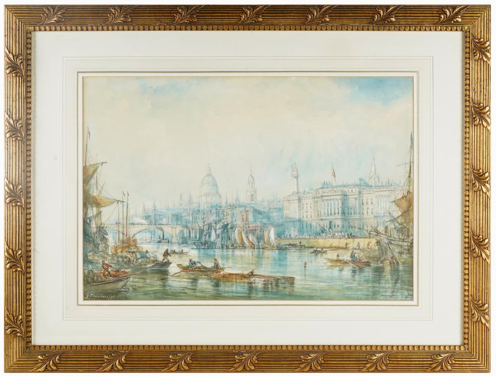 GEORGE CHAMBERS: THAMES RIVER