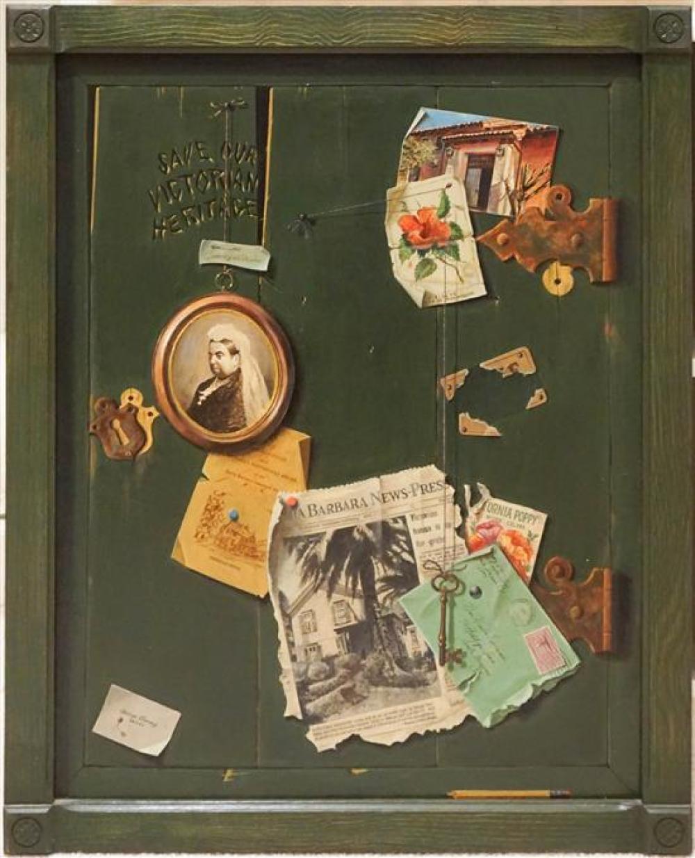 GEORGE CHARNEY, TROMP L'OEIL 31 X