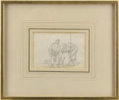 GEORGE CHINNERY SKETCH, FIGURE