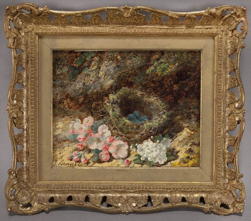 George Clare ''Birds Nest'' oil