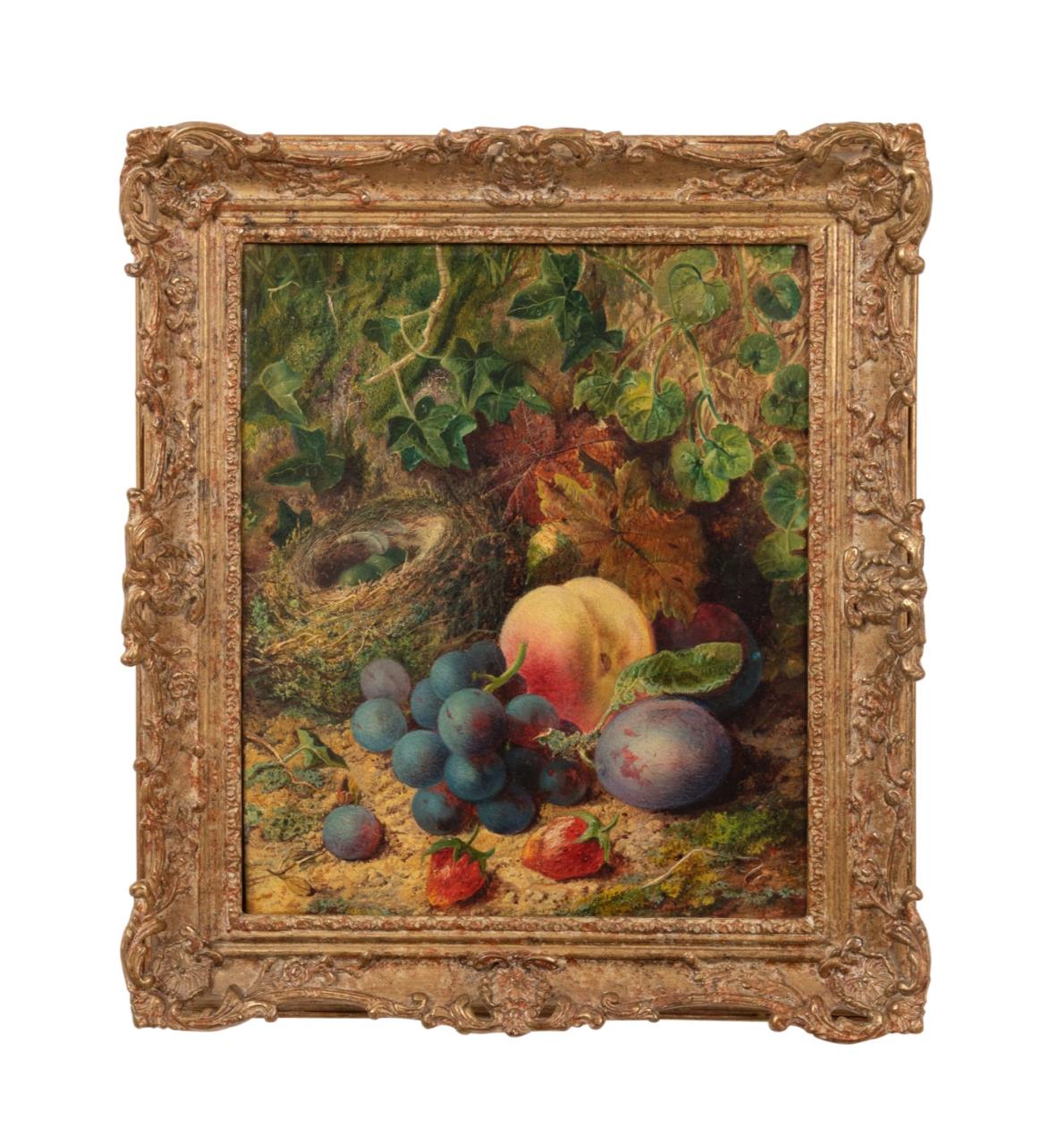 GEORGE CLARE 'STILL LIFE WITH FRUIT