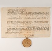 George Clinton Land Grant Sign