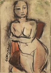 GEORGE CONSTANT, NUDE, WATERCO