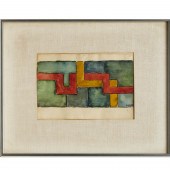 GEORGE CONSTANT, WATERCOLOR ON