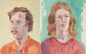 GEORGE CRESS, 2 O/C PORTRAITS