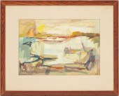 GEORGE CRESS ABSTRACT LANDSCAP