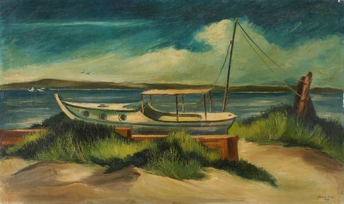 GEORGE CRESS O/B LARGE SEASHORE