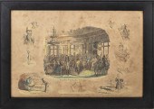 GEORGE CRUIKSHANK, "MONTPELLIE