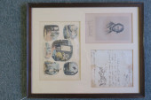 GEORGE CRUIKSHANK PORTRAIT, LE