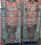 GEORGE CURTIS: PAIR BRUTALIST
