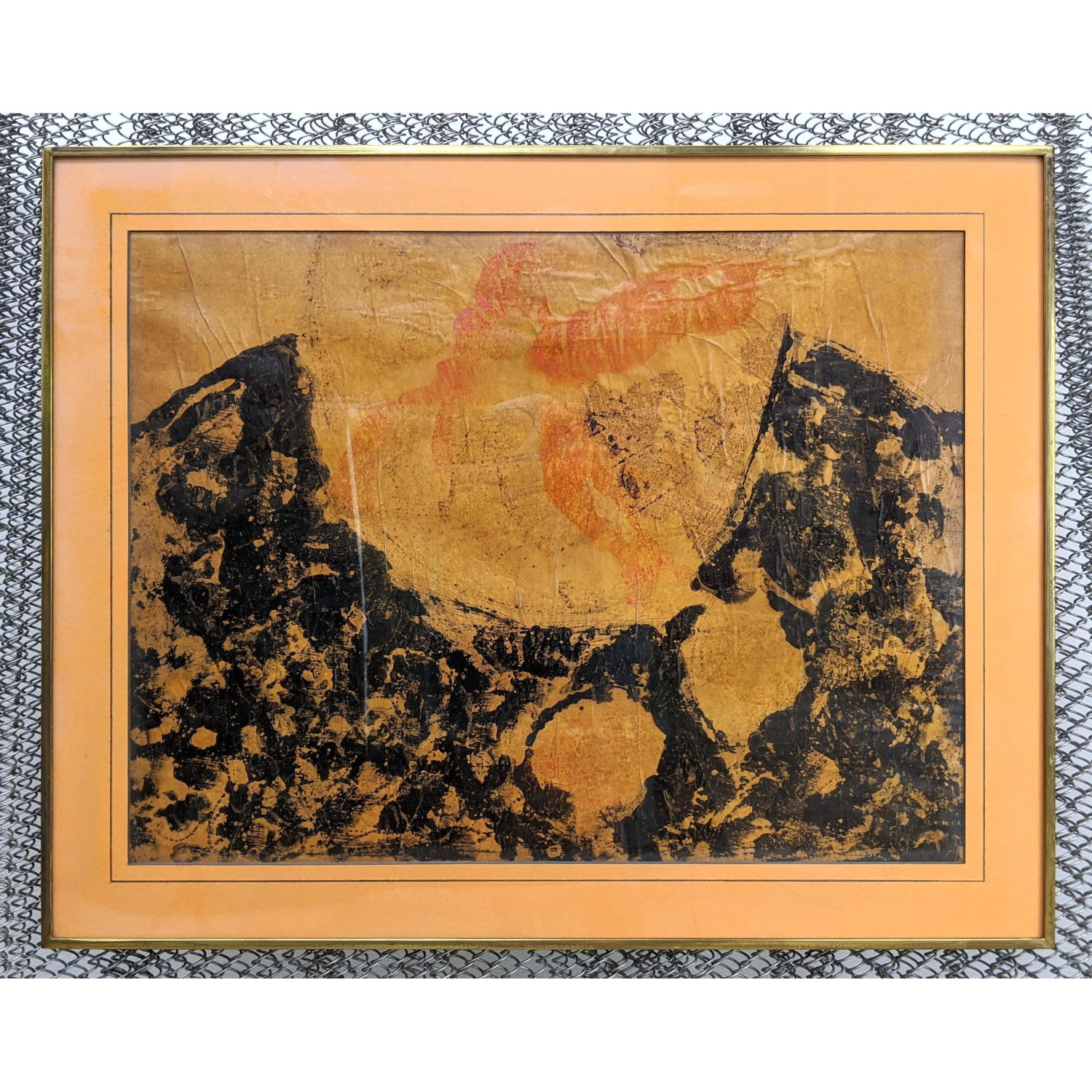 GEORGE D'AMATO Abstract Mixed Media