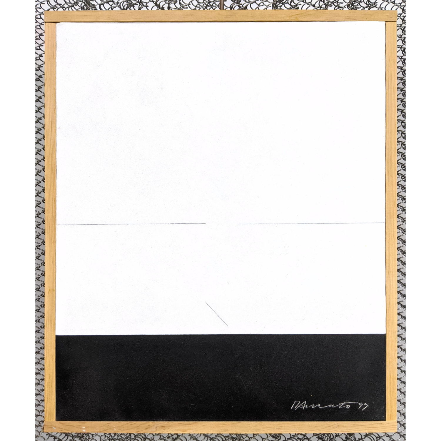 GEORGE D'AMATO Signed Abstract
