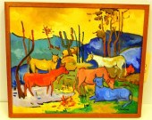 George Desarmes  oil on canvas