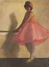 GEORGE DINCKEL OIL ON CANVAS P