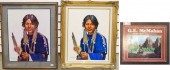 GEORGE E. MCMAHAN OIL ON BOARD