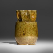 George E. Ohr 1857–1918. Vase.