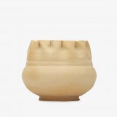 George E. Ohr. bisque vase. 19