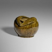 George E. Ohr. Erotic vase. 18