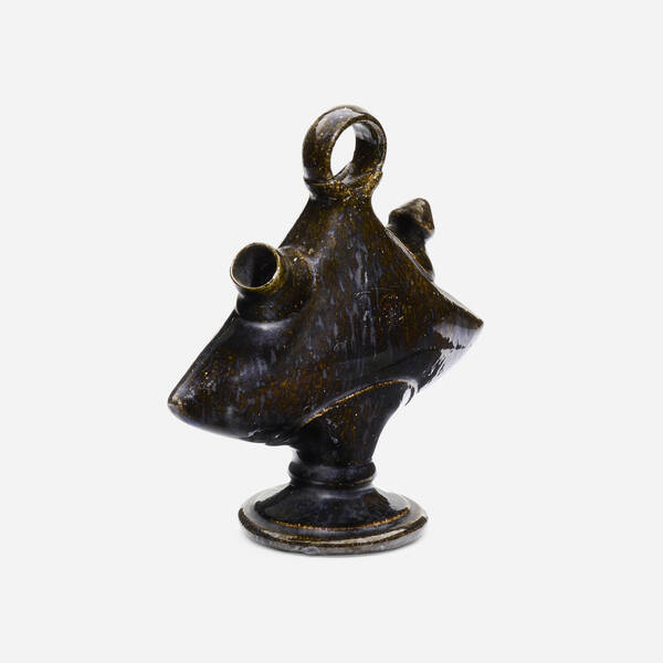 George E. Ohr. Jug. 1895-96, glazed
