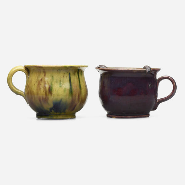 George E. Ohr. Novelty chamberpots,