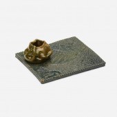 George E. Ohr. Novelty inkwell