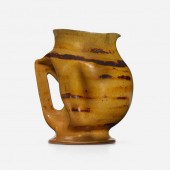 George E. Ohr. Pitcher. 1897-1