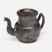 George E. Ohr. Teapot. 1897-19